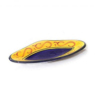 small alhambra serving dish by erde ceramica