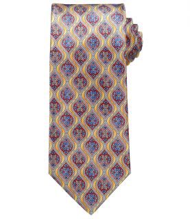 Signature Gold Connected Medallions Tie JoS. A. Bank