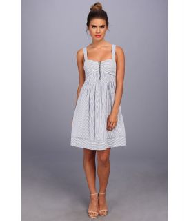 Jessica Simpson Tank Style Dress With Trapunto Stitching Womens Dress (Blue)