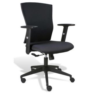 Jesper Office Smart Office Conference Chair with Arms X535 Finish Black Fabric