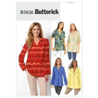 Butterick Patterns B5826 Misses'/Women'd Top, Size RR (18W 20W 22W 24W)