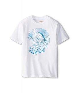 RVCA Kids Wave Tee Boys T Shirt (White)