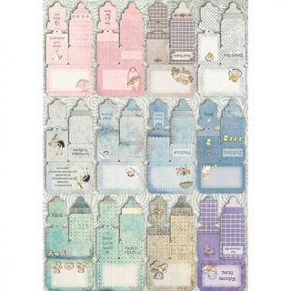 FabScraps Vintage Baby Journal Tags and Die Cuts Book