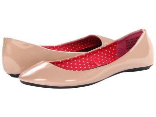 Charles Albert Cobra Patent Womens Flat Shoes (Pink)