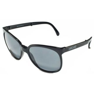 Sport Folding Sunglasses Shiny Black One Size For Men 244244180