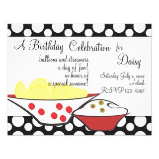 Chips and Dips Invitations