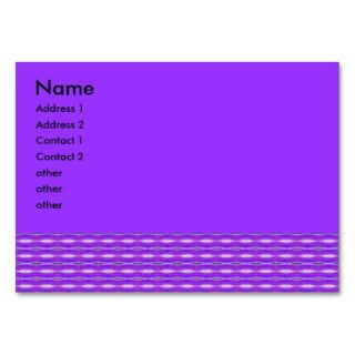 purple pattern business card