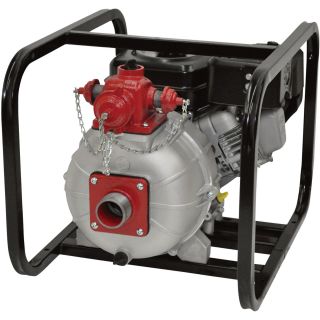 IPT Pumps Two-Stage High Pressure Engine-Driven Pump — 2in. Intake, 1 1/2in. and 1in. Discharge, 8400 GPH, 139 PSI, 390cc Honda GX390 Engine, Model# 2MP13HR  Engine Driven High Pressure Pumps