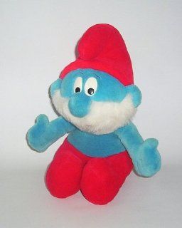 Papa Smurf Large Deluxe Plush Toy Toys & Games