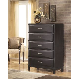 Signature Design By Ashley Signature Designs By Ashley Kira Chest Black Size 5 drawer