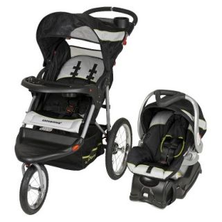 Jogging Stroller w/ Car Seat Baby Expedition, Black/Grey