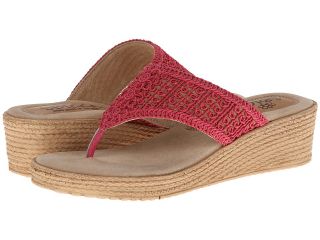 Sbicca Delaluna Womens Wedge Shoes (Pink)