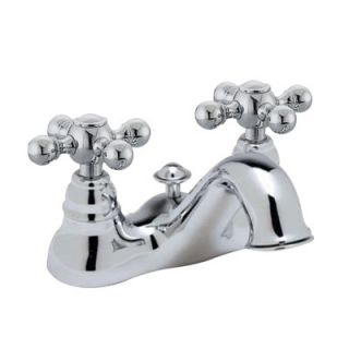 Rohl Cisal Double Handle Centerset Bathroom Faucet with Cross Handle