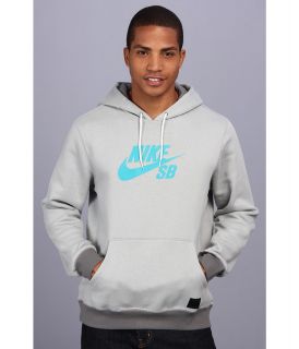 Nike SB Icon Pullover Hoodie Mens Long Sleeve Pullover (Gray)