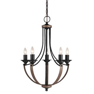 Corbeille 5 light Stardust Candelabra Chandelier