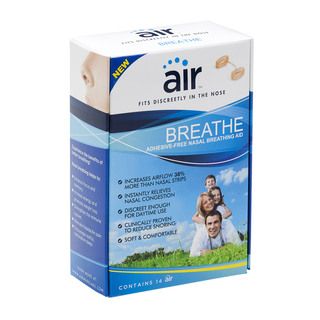 Air Breathe Advanced Nasal Breathing Aid To Increase Airflow (pack Of 14)