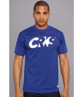 Crooks & Castles Knit Football T Shirt   Sportek Mens T Shirt (Navy)