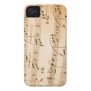 Musical Notes iPhone 4/4S Case iPhone 4 Cover