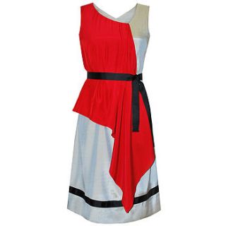 catherine dress red by lagom