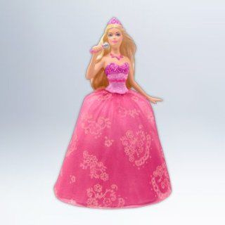 Hallmark Keepsake 2012 The Princess & the Pop Star Barbie Ornament   #QXI2701   Decorative Hanging Ornaments