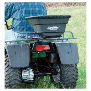EarthWay ATV Broadcast Spreader — 12 Volt, 80-Lb. Capacity, Model# M20L  Lawn Spreaders