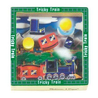 Melissa & Doug Tricky Train Pocket Maze Puzzle Toys & Games