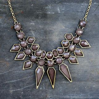 anka bib necklace by bloom boutique