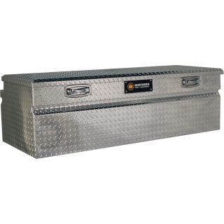 Locking Aluminum Chest Truck Box — Wide Style, 60in. x 24in. x 24in. x 18in., Model# 36012750  Truck Chests