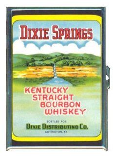 Dixie Springs Kentucky Whiskey Double Sided Cigarette Case, ID Holder, Wallet with RFID Theft Protection