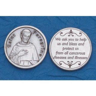 25 St. Peregrine Prayer Coins Jewelry