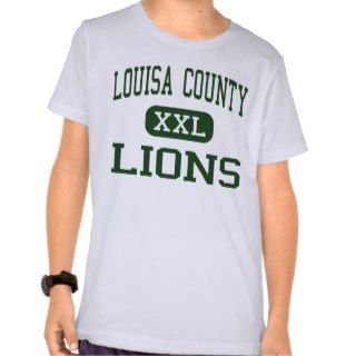 Louisa County   Lions   High   Mineral Virginia T shirts