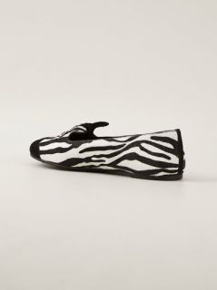 Marc By Marc Jacobs Zebra Face Slippers   Francis Ferent