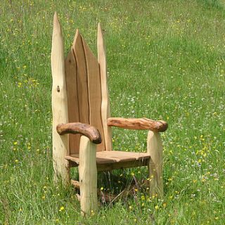 wooden story telling chair by free range designs