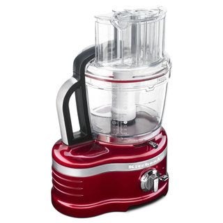 KitchenAid KFP1642CA 16 Cup Candy Apple Red Food Processor with Commercial Style Dicing Food Processors