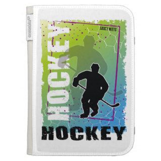 Hockey Abstract (male) Case For The Kindle