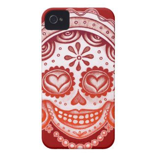 La Catrina Skull Art iPhone 4/4S Barely There Case iPhone 4 Case Mate Case