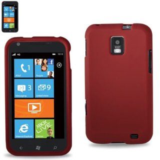 Reiko SLC10 SAMI937RD Slim and Soft Protective Cover for Samsung Focus S i937   1 Pack   Retail Packaging   Red Cell Phones & Accessories