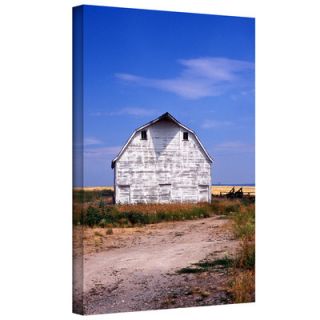 Art Wall Kathy Yates Old White Barn Gallery Wrapped Canvas Wall Art