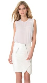 Yigal Azrouel Crepe Georgette Top