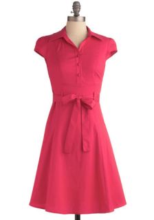 Soda Fountain Dress in Pink  Mod Retro Vintage Dresses