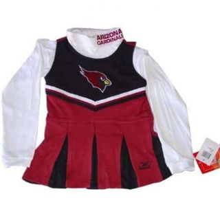 Arizona Cardinals NFL Kids Cheerleader Halloween Costume 5 6 Clothing