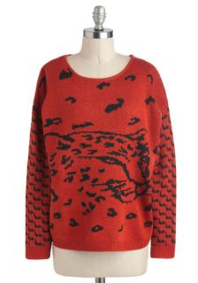 Mink Pink Learn to Jungle Sweater  Mod Retro Vintage Sweaters