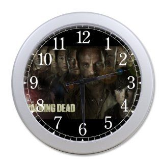 Shop The Walking Dead Silver Wall Clock Decorative 10 Inch, Personalized Wall Clocks, Large Numbers at the  Home Dcor Store