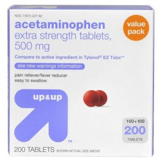 Up & Up Acetaminophen, 2 Pack   100 Tablets