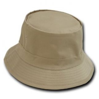 Decky Orgianl Fisherman's Hat   Khaki   L / XL   at  Mens Clothing store Bucket Hats