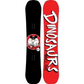 Dinosaurs Will Die Rat Reverse Camber Snowboard  153cm  Sports & Outdoors