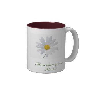 Bloom where you are planted mug image
