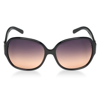 Tory Burch Women's 'TY 7026' Black/ Orange Fade Fashion Sunglasses Tory Burch Fashion Sunglasses
