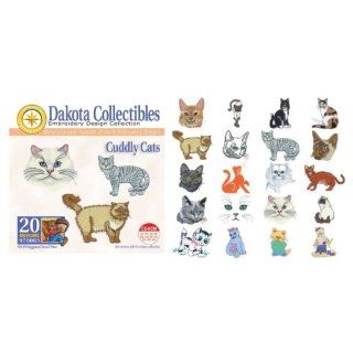 Dakota Collectibles   Cuddly Cats Multi Format Embroidery Designs CD   970083