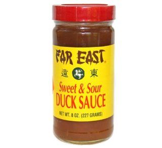 Far East Sweet and Sour Duck Sauce 227g/8oz  Plum Sauces  Grocery & Gourmet Food